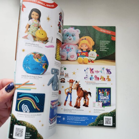 2025 Amazon Holiday Kids Gift Book Toys Catalog has Stickers and Wishlist!! - Picture 6 of 8